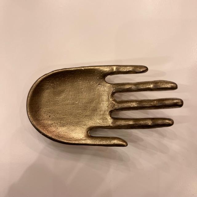 ハンドアクセサリートレイ　ゴールド