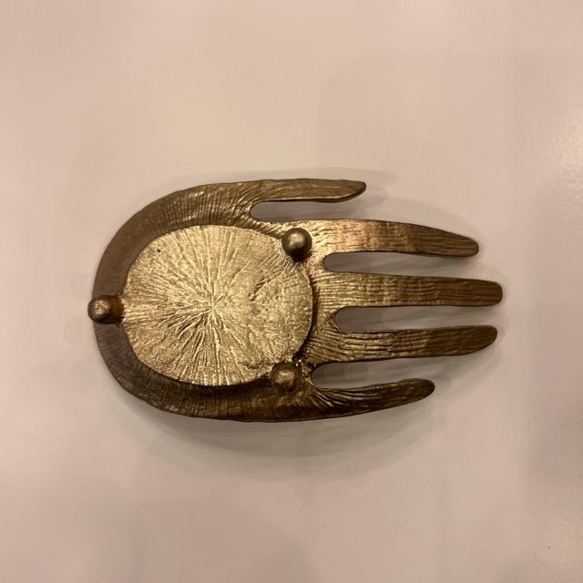 ハンドアクセサリートレイ　ゴールド