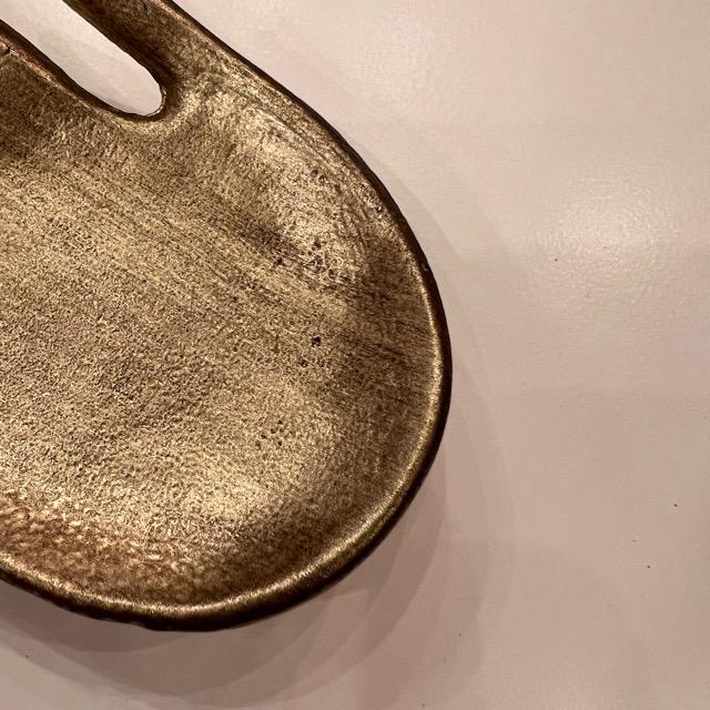 ハンドアクセサリートレイ　ゴールド