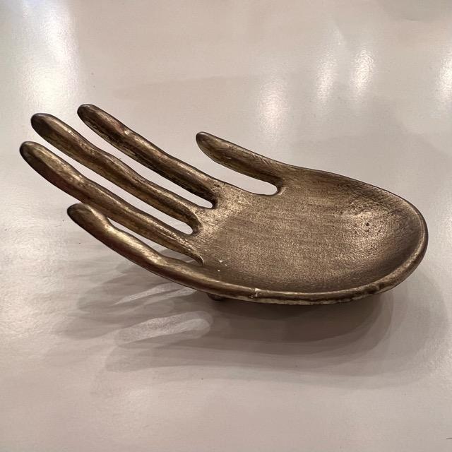 ハンドアクセサリートレイ　ゴールド