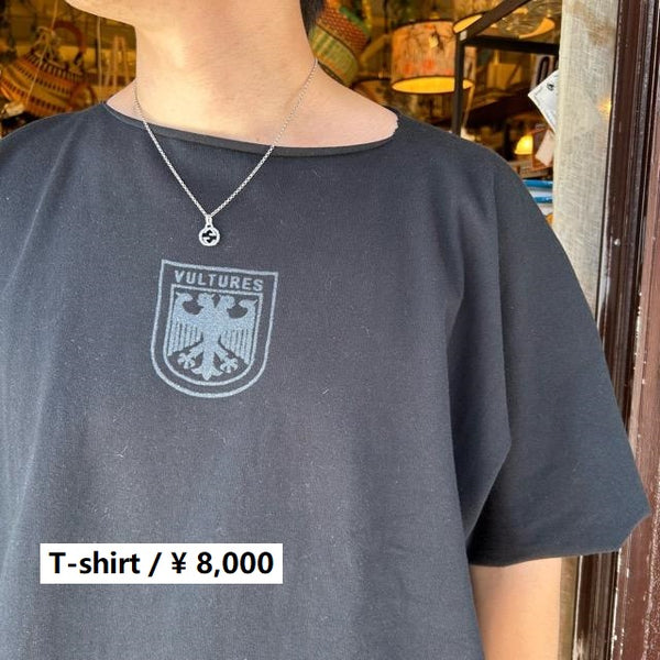 TOPANGA Men's VULTURES Tシャツ　ブラック　ファッション　メンズ　カットソー　半袖　プリントTシャツ abracadabra_b5-top-1008-