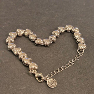 TOPANGA jewelry　925 スターリングシルバーブレスレット メタルブレスレット　ハート　ハートチェーン