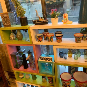 TOPANGA Furniture Colorful Wood Box S size/Green Pink Turquoise Blue White Yellow Red Made to order available