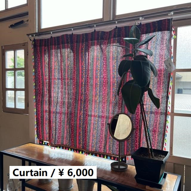 高級カーテン/ポピー柄 高級カーテン/ポピー柄 Order Curtain Poppy