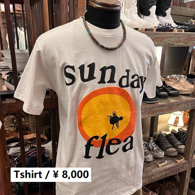 TOPANGA Men’s sunday fleaTシャツ　カットソー　Sサイズ　Mサイズ　Lサイズ　XLサイズ　ファッション　メンズ　カットソー　半袖　プリントTシャツ