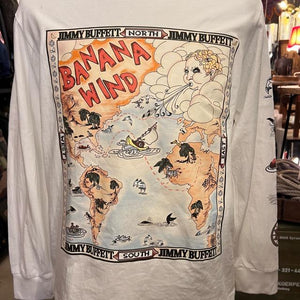 BANANA WIND　カットソー　メンズ　ファッション　カットソー　長袖　プリントTシャツ