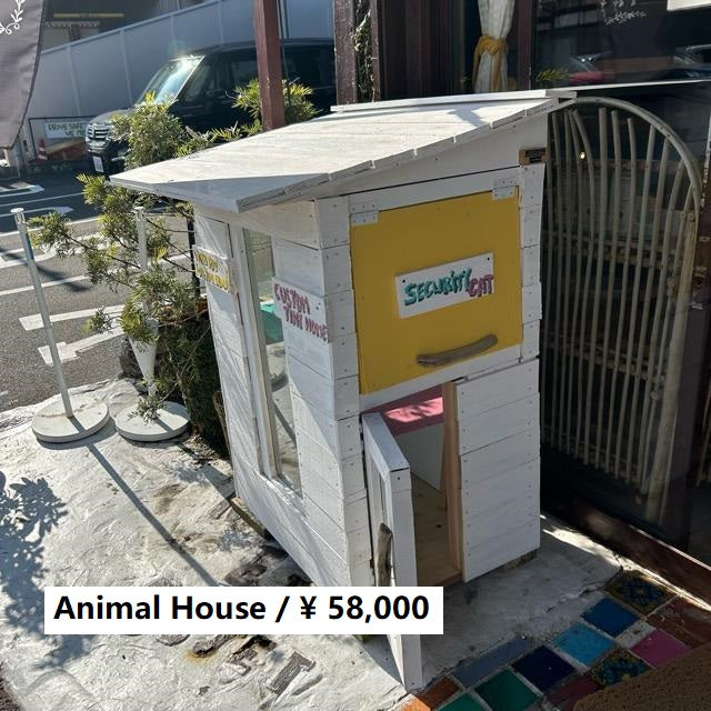 TOPANGA Funiture 猫ちゃんたちのお家　【受注生産】　キャットハウス　猫　動物　什器