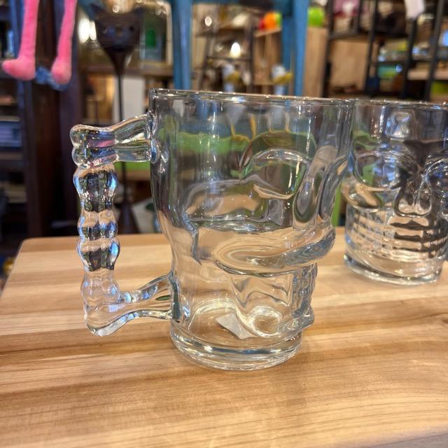 Skull Glass Mug 500ml Kitchen Tableware Glass Mug Beer Skull Party Event