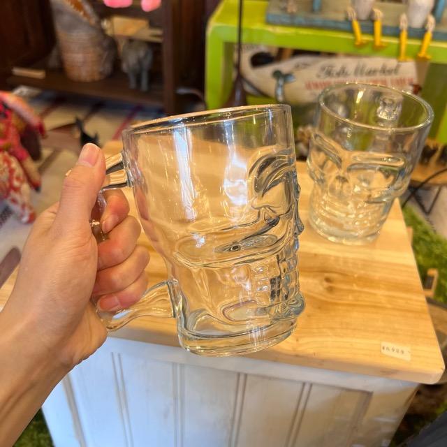 Skull Glass Mug 500ml Kitchen Tableware Glass Mug Beer Skull Party Event