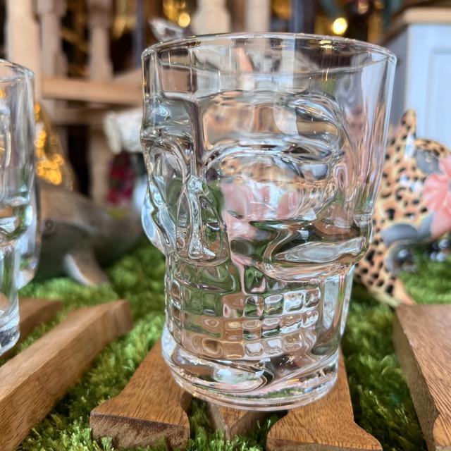 Skull Glass Mug 350ml Kitchen Tableware Glass Mug Beer Skull Party Event