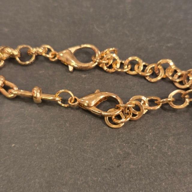 TOPANGAJewelry 2連　ハートネックレス　ブラック＆レッド＆ゴールド　ヴィンテージパンクネックレス　メキシカンハート　2連ロケット　ネックレス