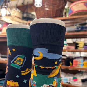 TOPANGA SOCKS Lady's　アシンメトリーキャンプソックス