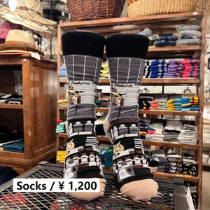 TOPANGA SOCKS Lady's　お留守番キャットソックス