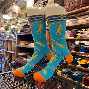 TOPANGA SOCKS Men's　とかげソックス