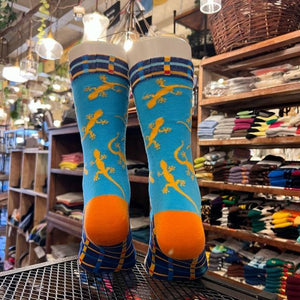 TOPANGA SOCKS Men's　とかげソックス