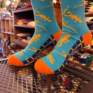 TOPANGA SOCKS Men's　とかげソックス