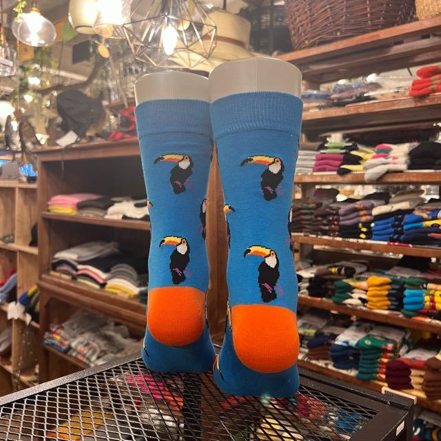 TOPANGA SOCKS Men's　オウムソックス