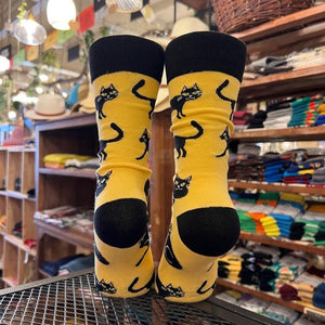 TOPANGA SOCKS Lady's　牧場ソックス　ファッション　レディース　靴下　動物　ウシ　ユニーク