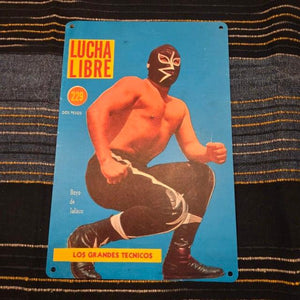 TOPANGA Zakka 　LUCHA　LIBRE　ルチャリブレ　看板　メタルサイン　クラシックなヴィンテージメタルサイン　家の装飾プレート　壁アートポスター 2