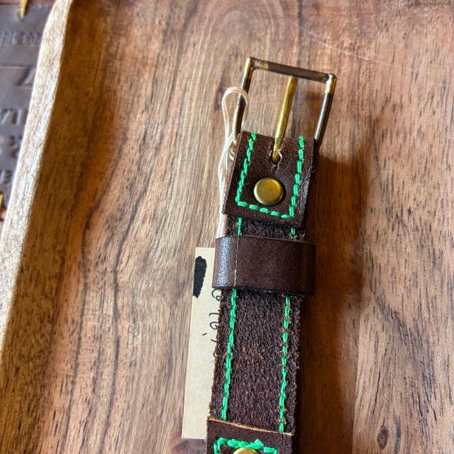 【Made to order】Brass and leather handmade watch uy tsukiyobotan DBR