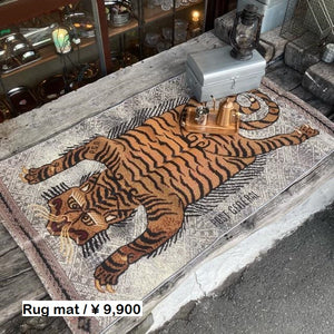 トゥーゴーラグマット/タイガー　100×180cm