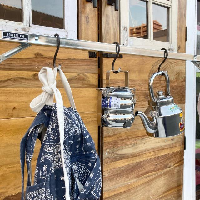 Exhibition Foldable Hanger Rack Silver Coat Hanger Coat Hanger Clothes Hanger Clothes Dryer Camping Event Fixtures Marche Fixtures