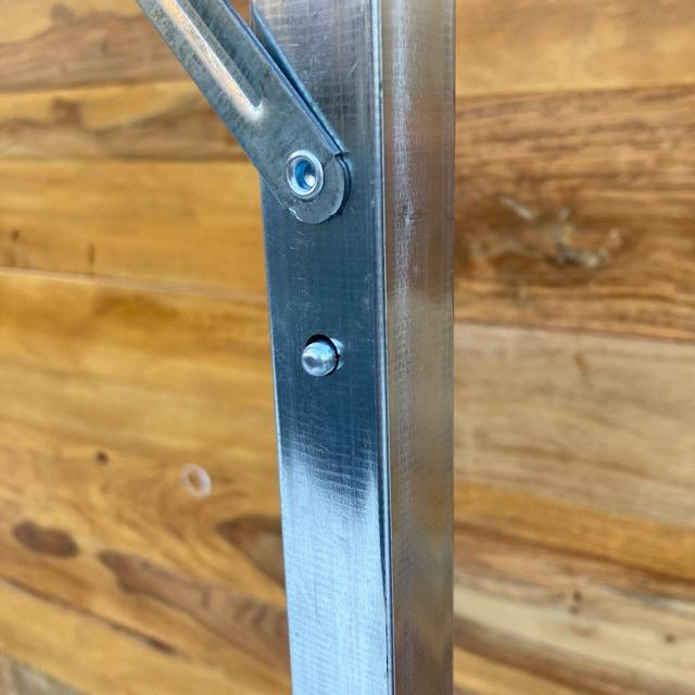 Exhibition Foldable Hanger Rack Silver Coat Hanger Coat Hanger Clothes Hanger Clothes Dryer Camping Event Fixtures Marche Fixtures