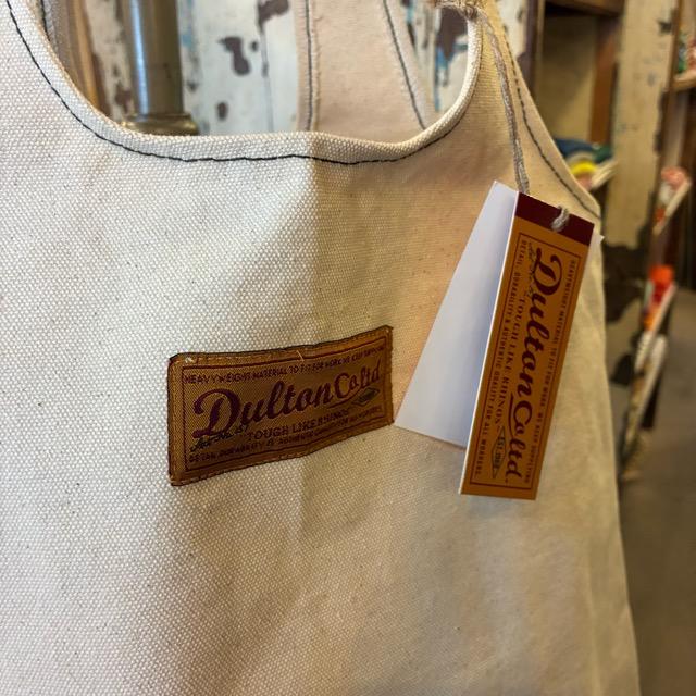 DULTON　ダルトン　ラフリィバッグ　ナチュラル　ROUGHLY BAG NATURAL　帆布　ジムバッグ　エコバッグ　マルシェバッグ　アウトドア　買い物　