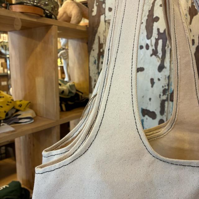 DULTON　ダルトン　ラフリィバッグ　ナチュラル　ROUGHLY BAG NATURAL　帆布　ジムバッグ　エコバッグ　マルシェバッグ　アウトドア　買い物　