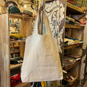 DULTON　ダルトン　ラフリィバッグ　ナチュラル　ROUGHLY BAG NATURAL　帆布　ジムバッグ　エコバッグ　マルシェバッグ　アウトドア　買い物　