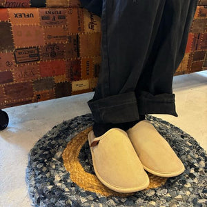 DULTON　ダルトン　ワンタグコーデュロイルームシューズ　ベージュ　CORDUROY SLIPPERS EV　レディース　スリッパ　ブラウン　ブラック　室内履き