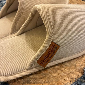DULTON　ダルトン　ワンタグコーデュロイルームシューズ　ベージュ　CORDUROY SLIPPERS EV　レディース　スリッパ　ブラウン　ブラック　室内履き