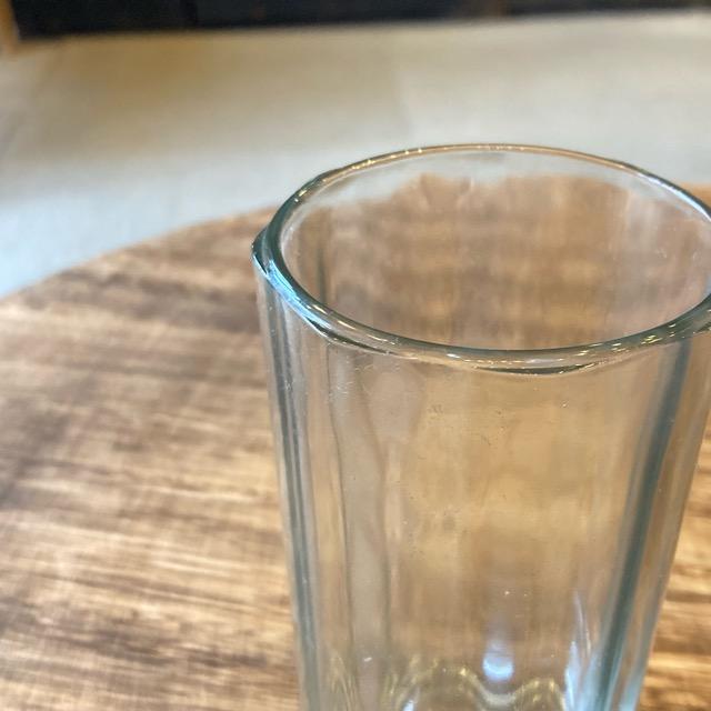 パキスタン　オクタゴンパニーグラス　リサイクルガラス　タンブラー　コップ　ウォーターグラス