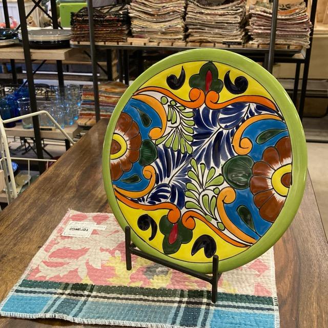 Indian Handmade Black Iron Arch Plate Stand S Stand Tabletop Simple Antique Shop Easel Dish Stand