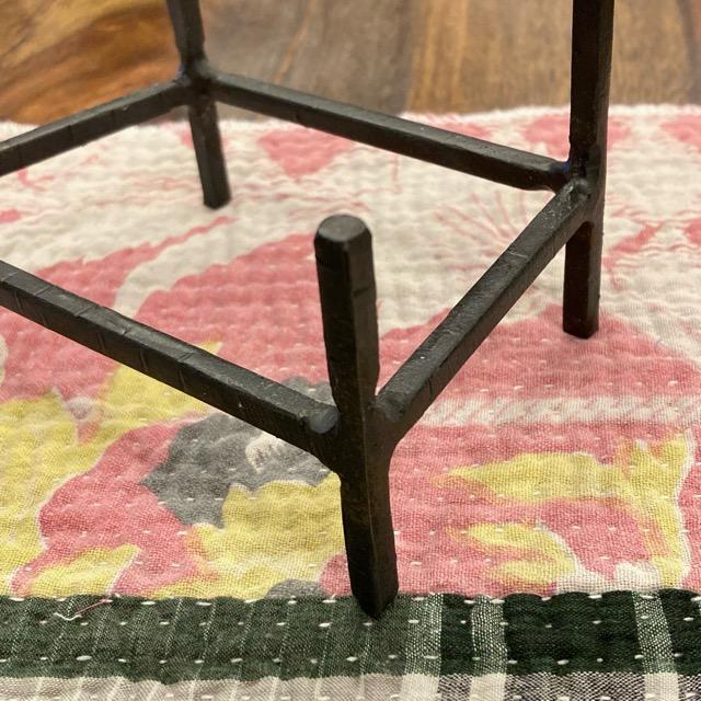 Indian Handmade Black Iron Arch Plate Stand S Stand Tabletop Simple Antique Shop Easel Dish Stand