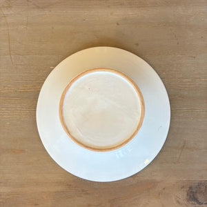 ルーマニア　中部トランシルバニア地方　白釉のボウルM　20cm　大鉢　中鉢　麺鉢　ディナープレート　和食　洋食　中華　アジア料理　肉料理　魚料理