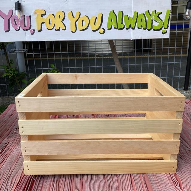 American Pinewood Container Box