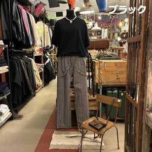 homspun 　ホームスパン　30/1天竺　クルーネックプルオーバー　全3色　サラシ　イエロー　ブラック　カットソー　定番　ベーシック　インナー　半袖　日本製