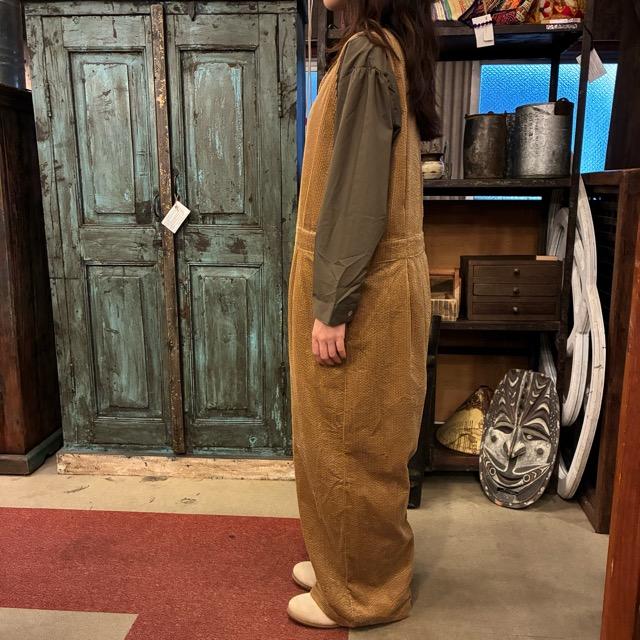 ICHI Corduroy Overalls, Camel, Brown, Fall/Winter Overalls, Jumpsuit, Pants