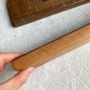 ウッデンストリッププレート　SORTIE　アソート　棚板　古材　オールドウッド　木板　アルファベット　DIY