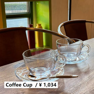 PASABAHCE　パサバチェ　ベーシック　カップ＆ソーサー　238ml　トルコ　コーヒーカップ　食洗機対応　ティーカップ　日本茶　ガラスマグ