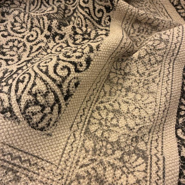 India GHAR Fabric rug 130×190cm Natural