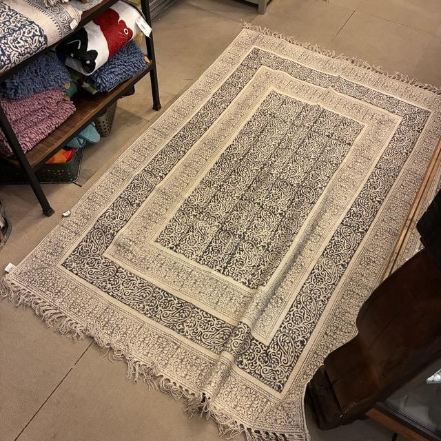 India GHAR Fabric rug 130×190cm Natural