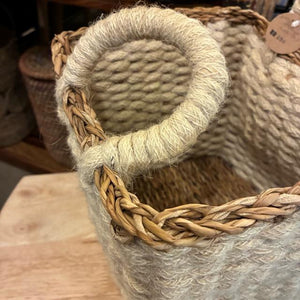 Bangladesh　 Square jute seagrass basket S
