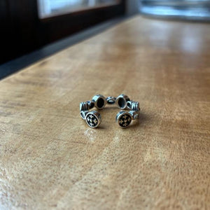 TOPANGA Jewelry 　クレストリング　11号　指輪　アクセサリー　ジュエリー　プレゼント　シンプル　クラシカル　ヴィンテージ　ボヘミアン