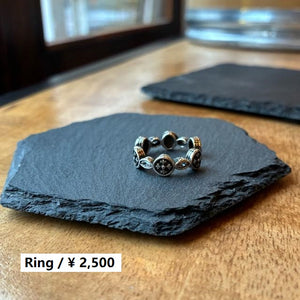 TOPANGA Jewelry 　クレストリング　11号　指輪　アクセサリー　ジュエリー　プレゼント　シンプル　クラシカル　ヴィンテージ　ボヘミアン