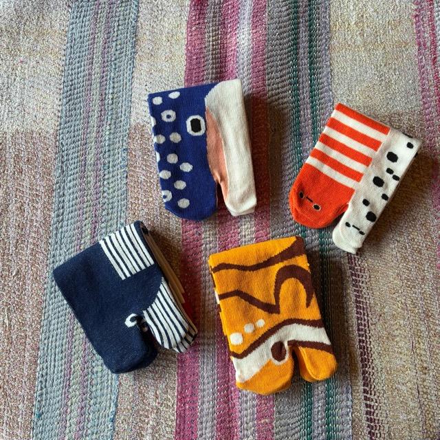 TOPANGA SOCKS Lady's Friends of the Sea Socks Spotted garden eel