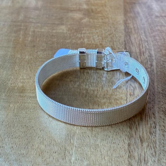 TOPANGA Jewelry Calm silver bracelet Mesh belt S925 silver925