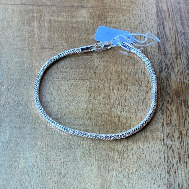 TOPANGA Jewelry Caim silver bracelet Snake chain S925 silver925