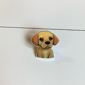 TOPANGA Jewelry　ピンブローチ　ゴールデンレトリーバー　パピー　子犬　ドッグ　犬　ワンちゃん　プレゼント　プチギフト　プレゼント　